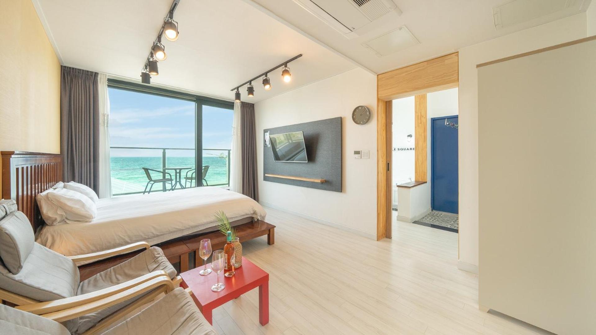 Goseong Littlesquare Oceanview Pension Zimmer foto